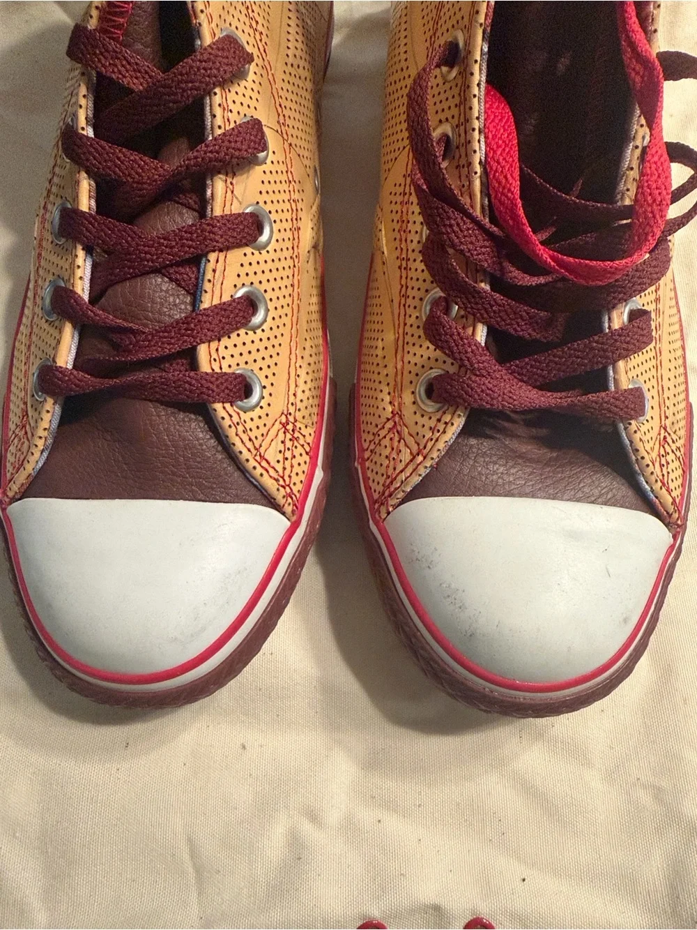 Dr. Romanelli x Converse Chuck Taylor Hi-top Yellow/Brown Sneakers(Sz Men’s 8.5) - Picture 13 of 13